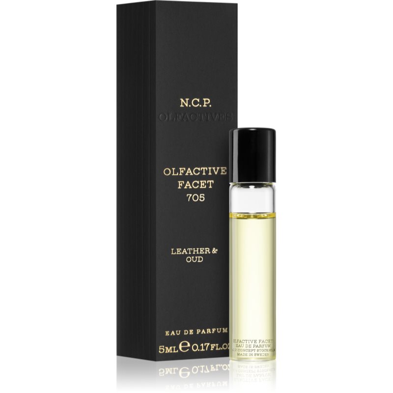 N.C.P. Olfactives 705 Leather & Oud Eau de Parfum Unisex 5 ml