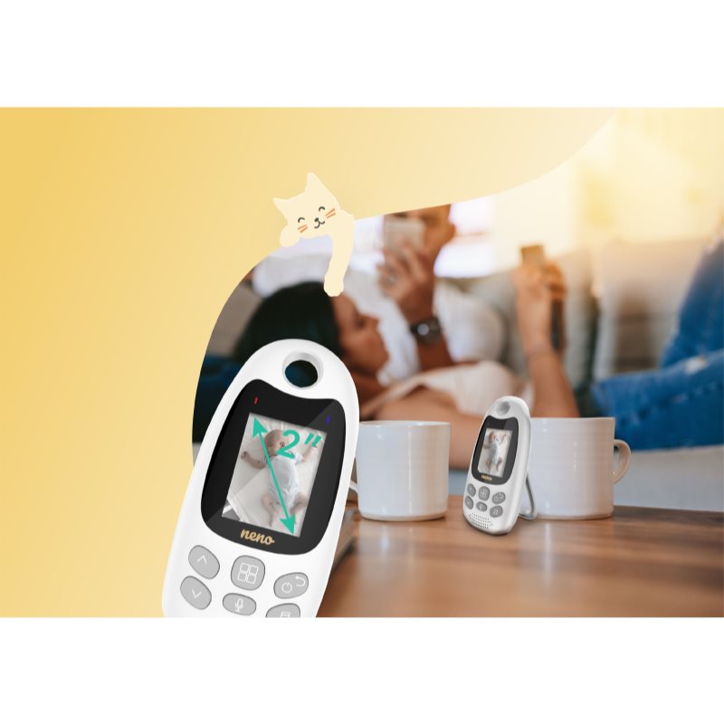 NENO Gato 2 Moniteur Vidéo Numérique Pour Bébé 1 Pcs