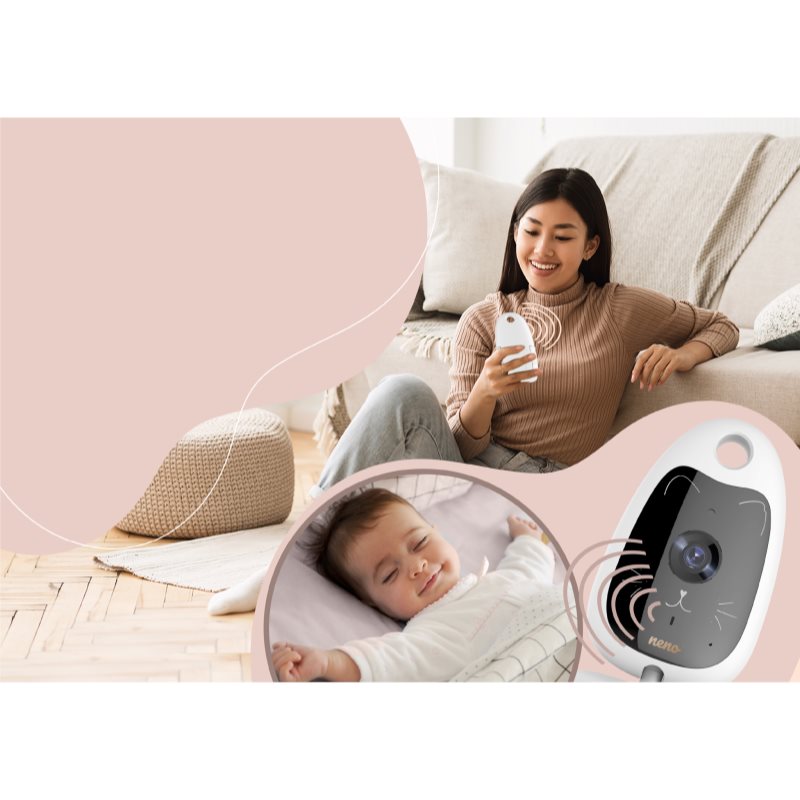 NENO Gato 2 Moniteur Vidéo Numérique Pour Bébé 1 Pcs