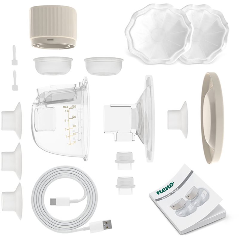 NENO Vento Twin Milchpumpe Duo 1 St. (Bild 7)