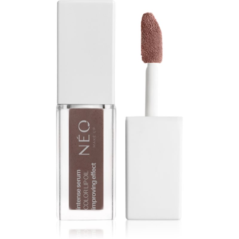 NEO MAKE UP Intense Serum Color Lip Oil sjajni hidratantni tekući ruž za usne nijansa 02 4,5 ml