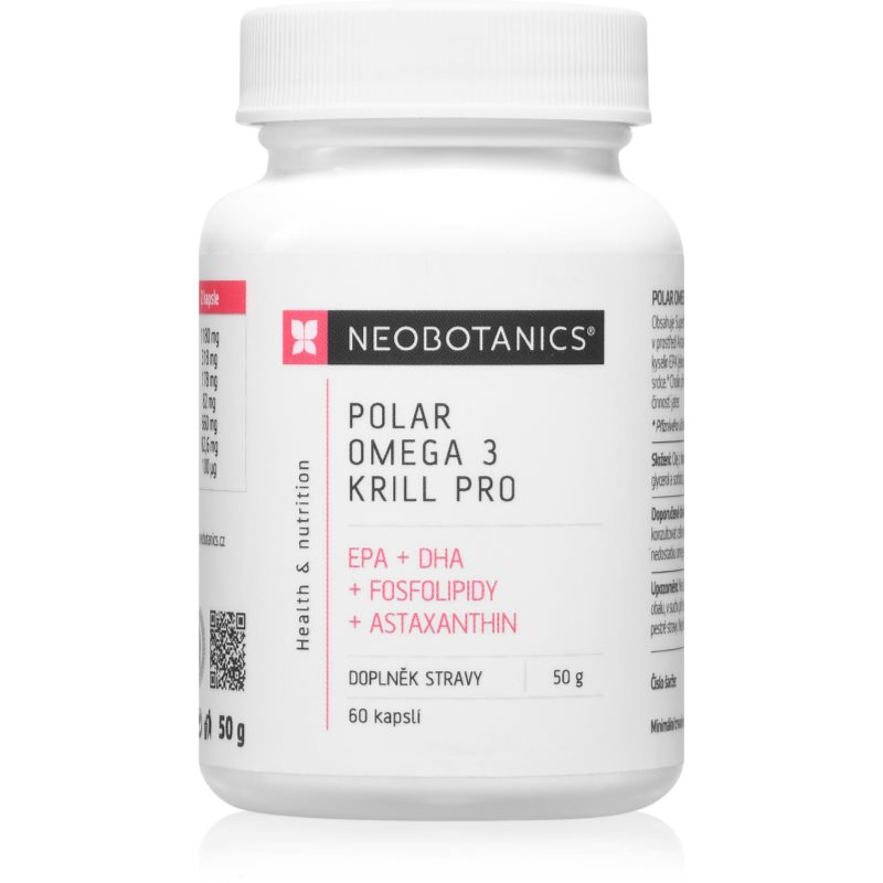 Neobotanics Polar Omega 3 Krill Pro rybí olej v kapslích 60 cps