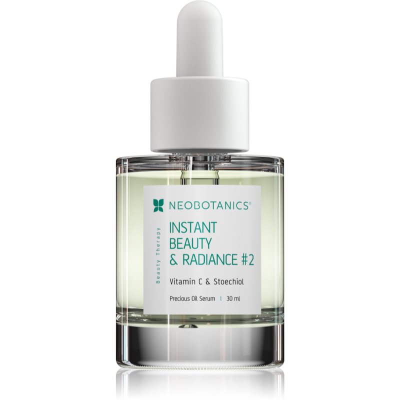 Neobotanics instant beauty & radiance #2 bőrélénkítő szérum c-vitaminnal kisimító hatással 30 ml