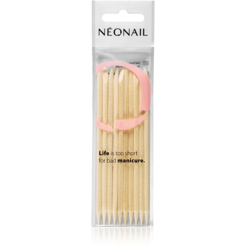 NeoNail Wooden Sticks drievko na zatláčanie nechtovej kožičky 10 ks