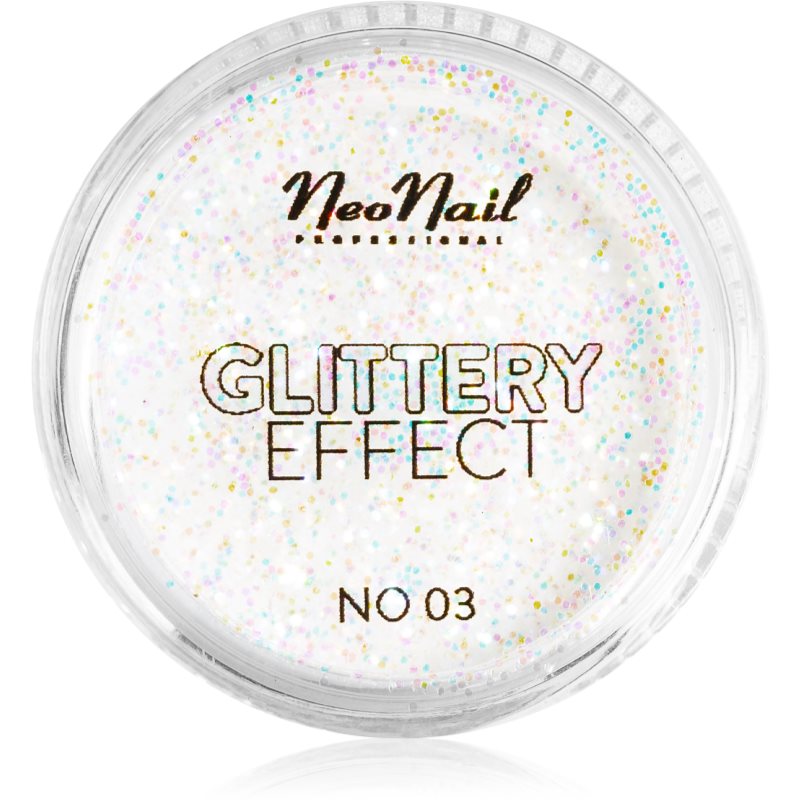 NeoNail Glittery Effect trblietavý prášok na nechty odtieň No. 03 2 g