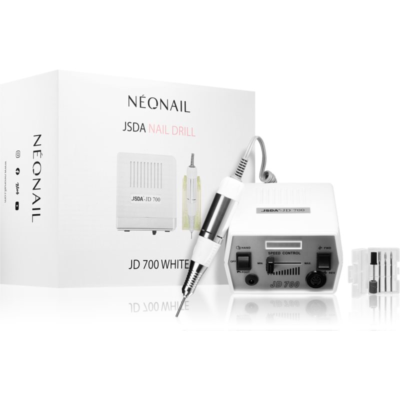 

NeoNail Nail Drill JSDA-JD 700 White електрична пилка для нігтів