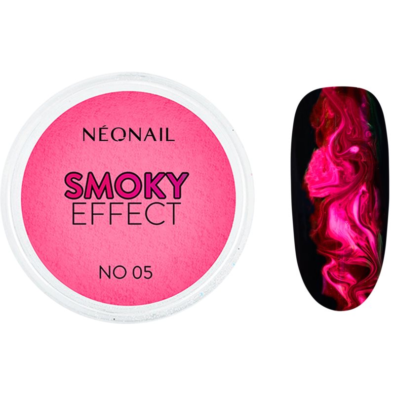 NEONAIL Effect Smoky barevný pudr na nehty barva No. 05 Pink 2 g