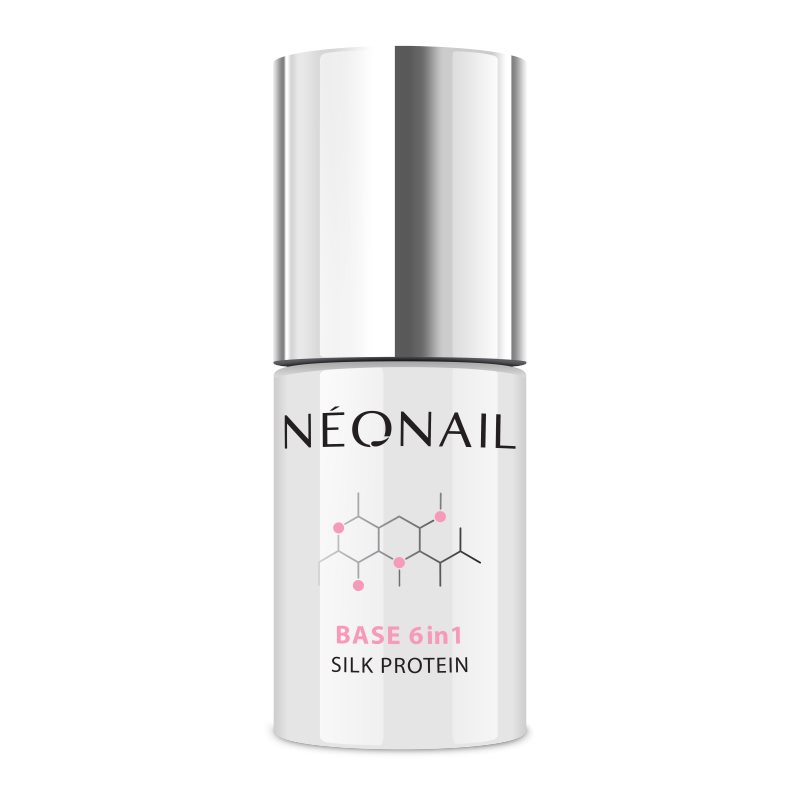 NeoNail 6in1 Silk Protein gelinio nagų lako pagrindas 7,2 ml
