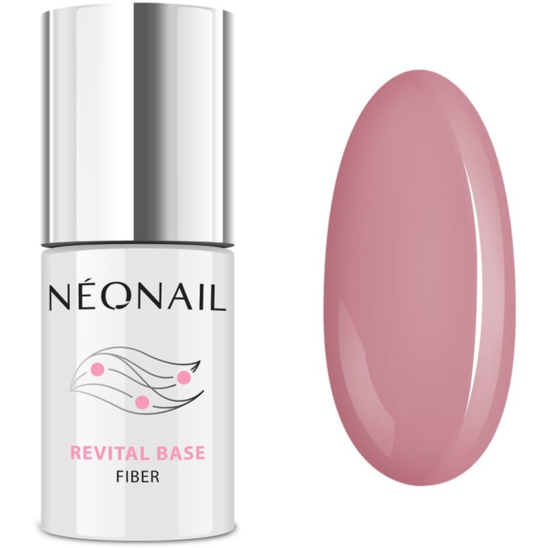 NeoNail Revital Base Fiber podkladový gel pro modeláž nehtů odstín Warm Cover 7,2 ml