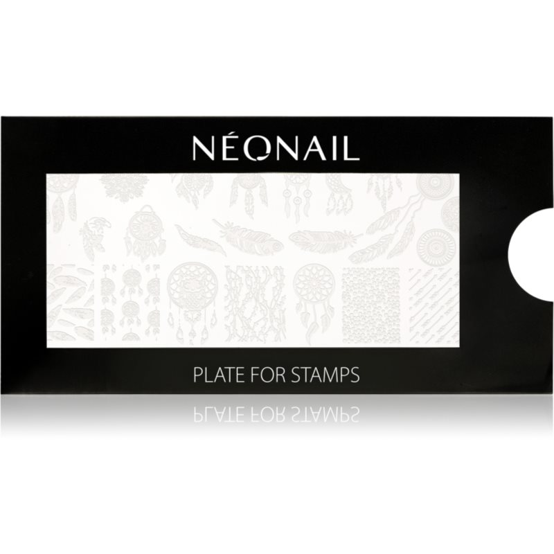 NEONAIL Stamping Plate Schablonen für Nägel Typ 04 1 St.