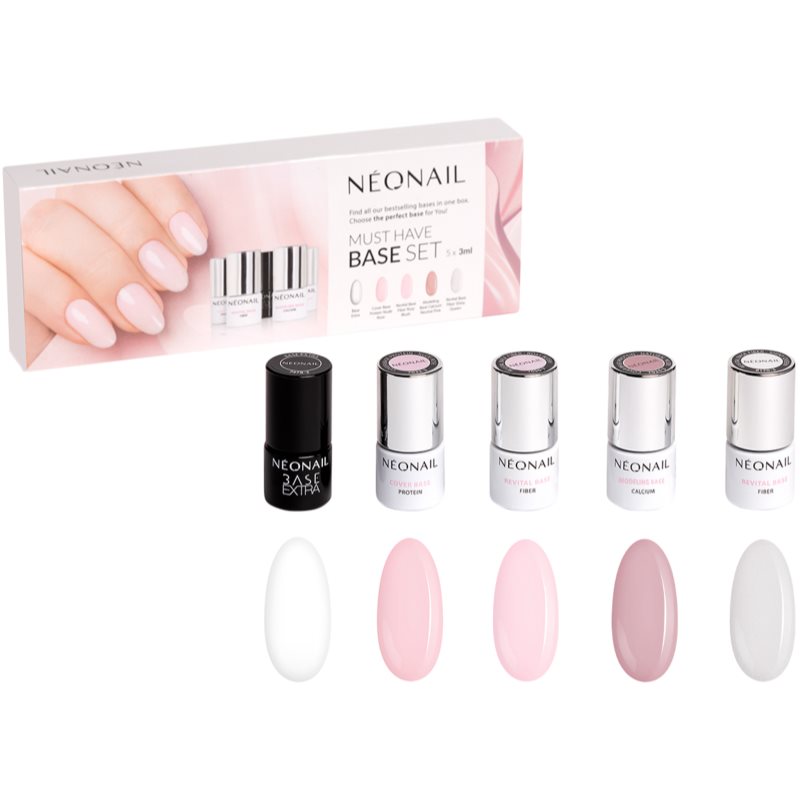 NEONAIL Must Have Base Set Nail Polish Set (using A UV/LED Lamp)