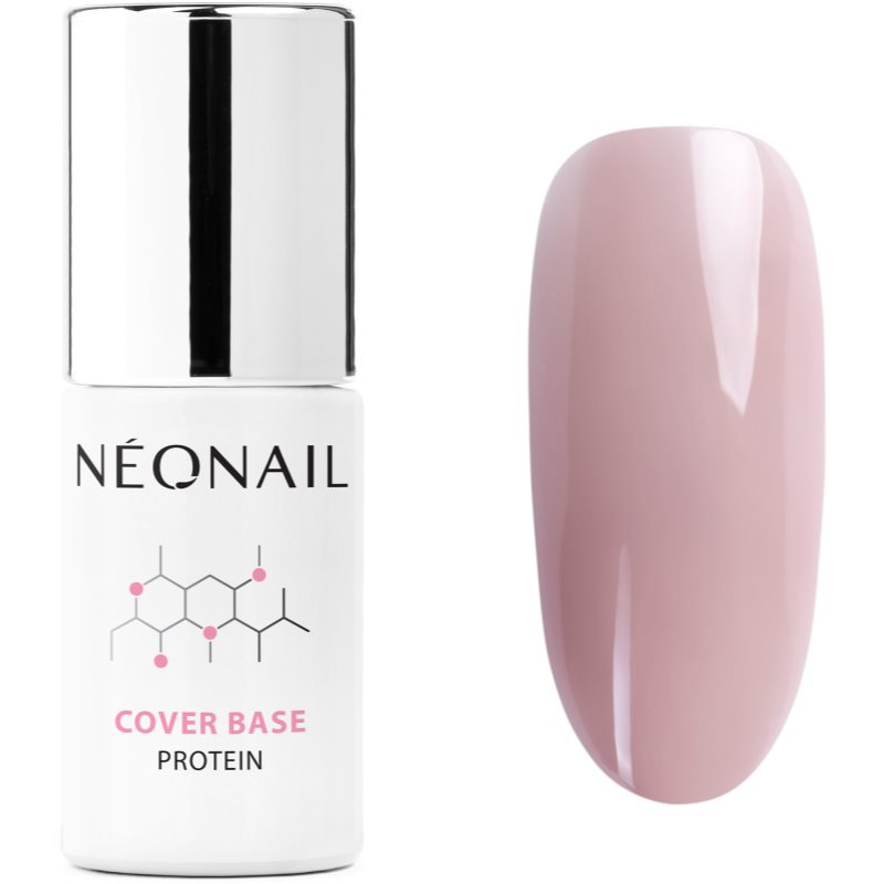 NEONAIL Cover Base Protein Base Coat Gel For Gel Nails Shade Soft Nude 7,2 Ml