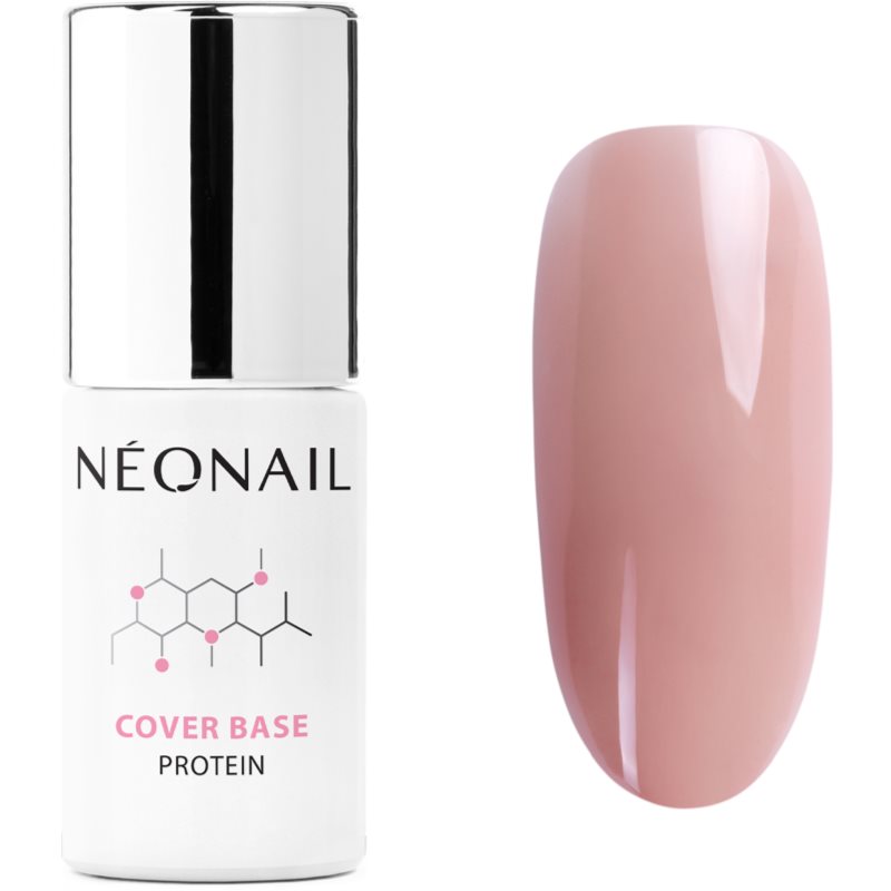 NEONAIL Cover Base Protein Basislack für Gelnägel Farbton Cover Peach 7,2 ml