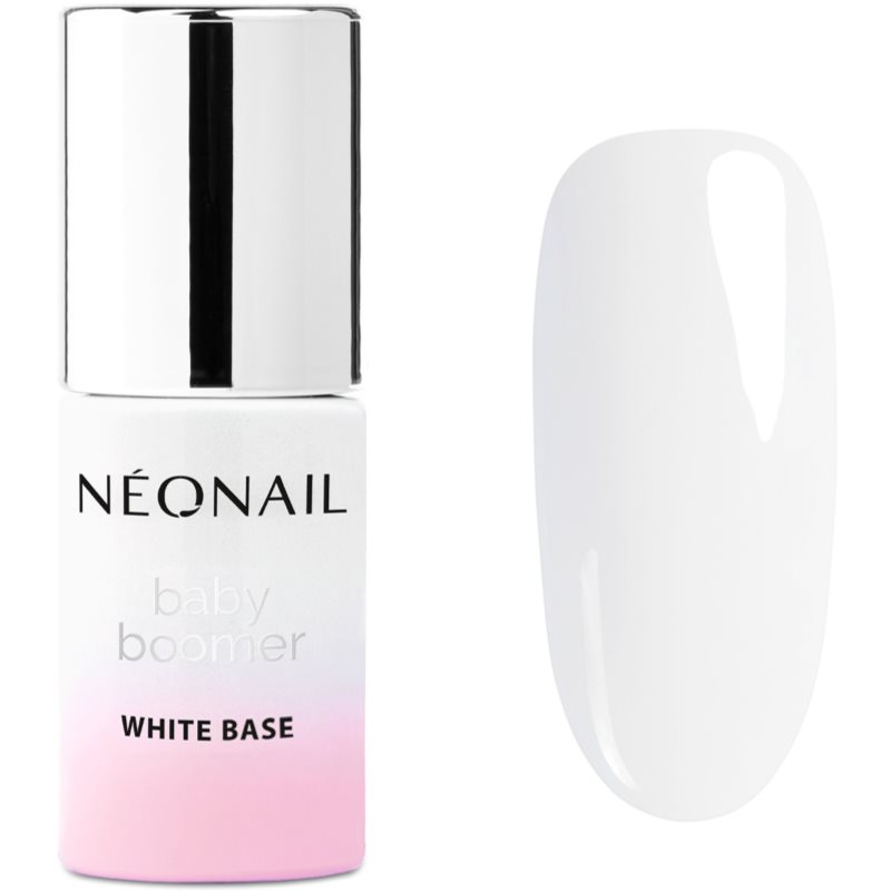 NEONAIL Baby Boomer Base base coat gel for gel nails shade White 7,2 ml
