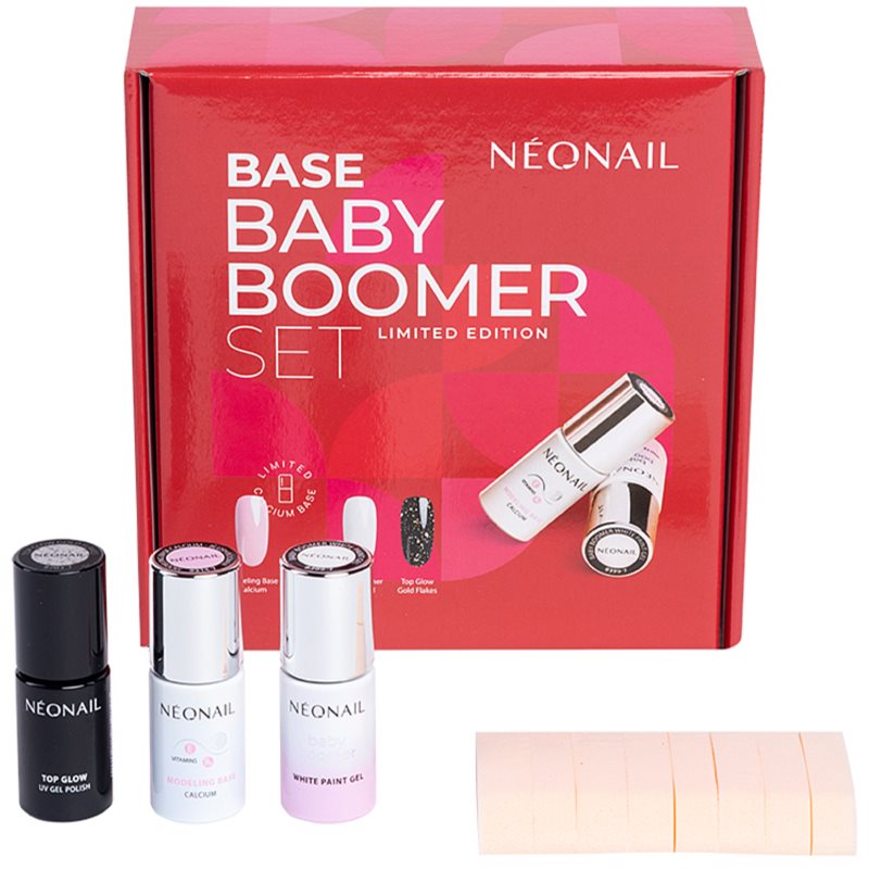 

NEONAIL XMAS Set Base Baby Boomer Set подарунковий набір (для нігтів)