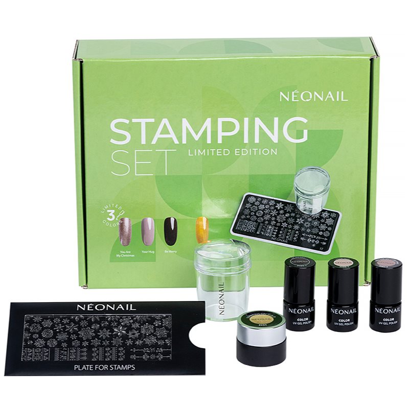 

NeoNail XMAS Set Stamping Set подарунковий набір (для гелевих та акрилових нігтів)