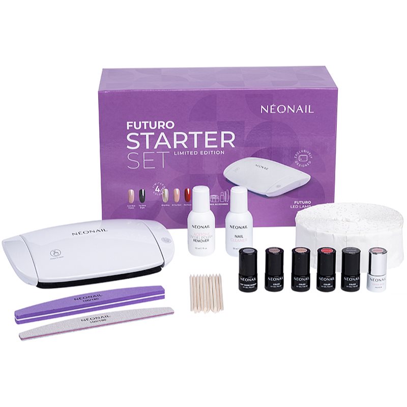 

NeoNail XMAS Set Futuro Starter Set подарунковий набір (для гелевих та акрилових нігтів)