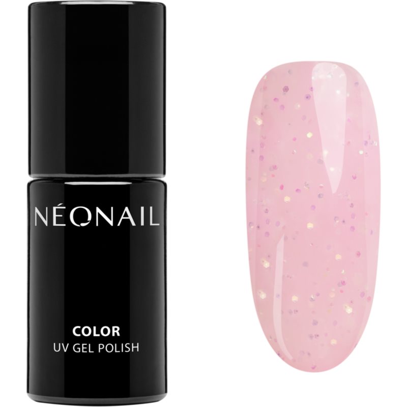 NEONAIL Baby Bloomer géles körömlakk csillámporral árnyalat Blush-spiration 7,2 ml