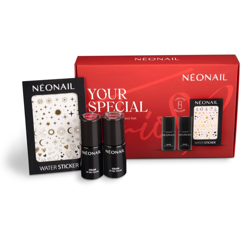 NEONAIL Your Special Trio UV Gel Polish & Stickers Set poklon set (za nokte)