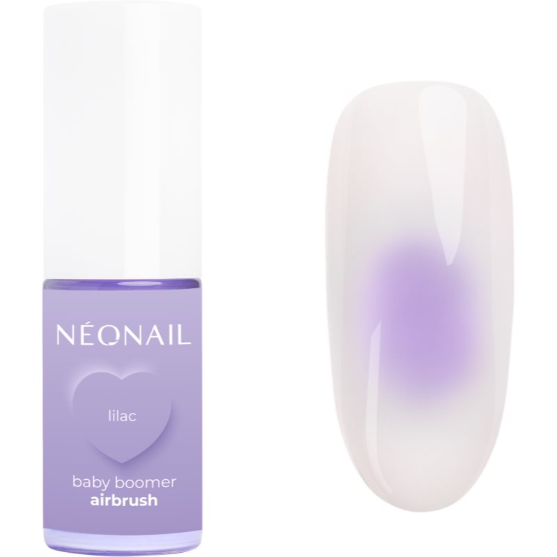 NEONAIL Baby Boomer Airbrush barevný pudr na nehty odstín Lilac 5 g