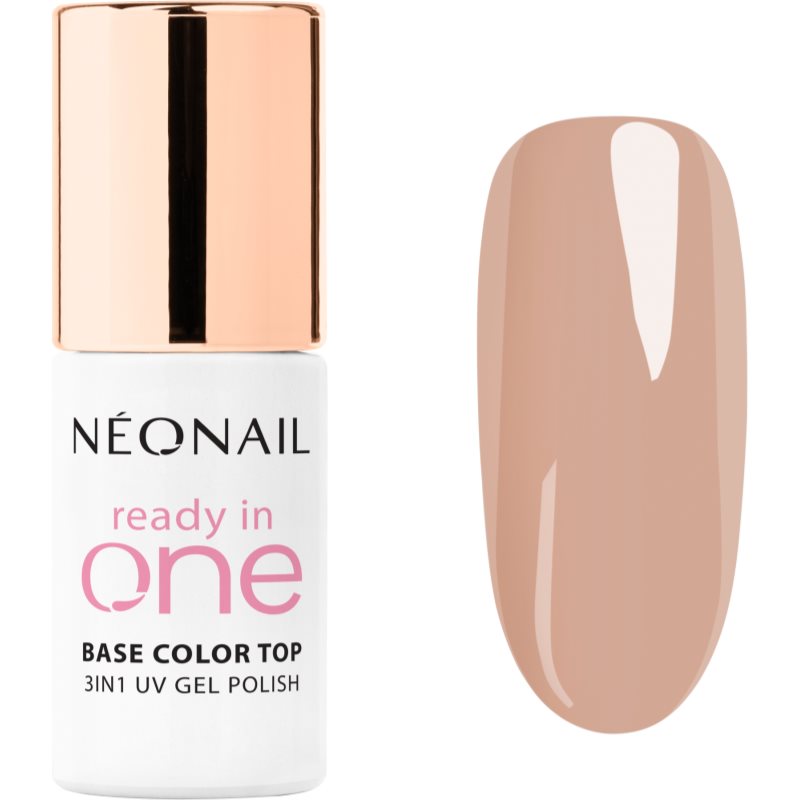NEONAIL Ready In One 3in1 UV Gel Polish gélový lak na nechty s diamantovým práškom odtieň 05 One Sand Taupe 7.2 ml