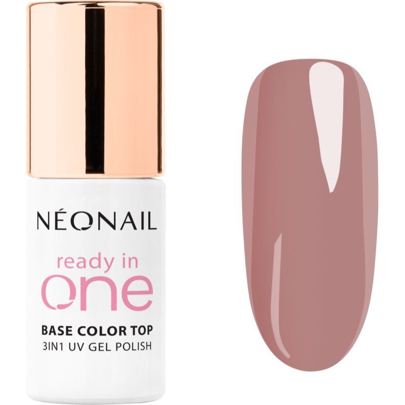 NEONAIL Ready In One 3in1 UV Gel Polish gelový lak na nehty s diamantovým práškem odstín 06 One Dusty Rose 7.2 ml