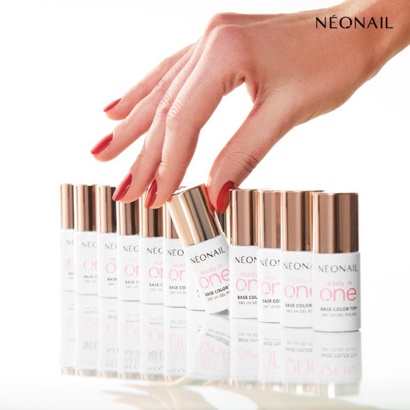 NEONAIL Ready In One 3in1 UV Gel Polish Gel-Nagellack mit Diamantpulver Farbton 07 One Mocha Brown 7.2 ml (Bild 4)