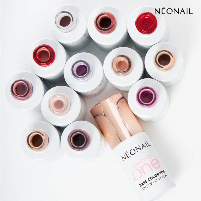 NEONAIL Ready In One 3in1 UV Gel Polish Gel-Nagellack mit Diamantpulver Farbton 07 One Mocha Brown 7.2 ml (Bild 5)