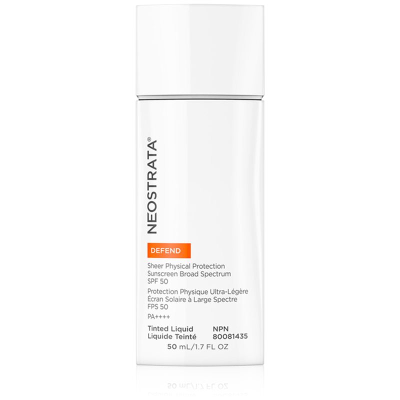 NeoStrata Defend Defend Sheer Physical Protection Protective Mineral Face Fluid SPF 50 50 Ml