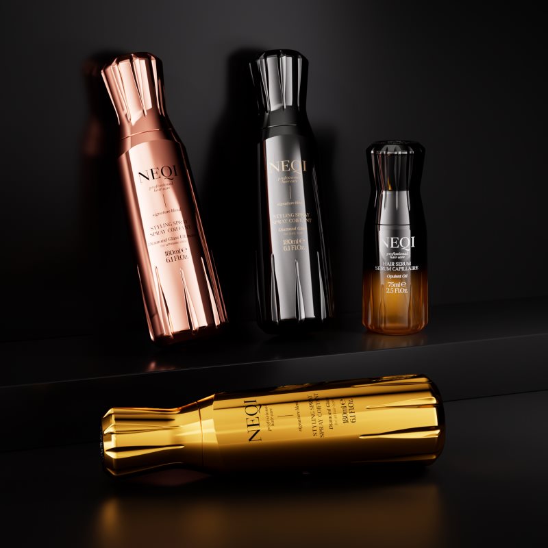 NEQI Diamond Glass Ultimate Styling spray stylingový sprej proti krepatění 180 ml (obrázek 4)