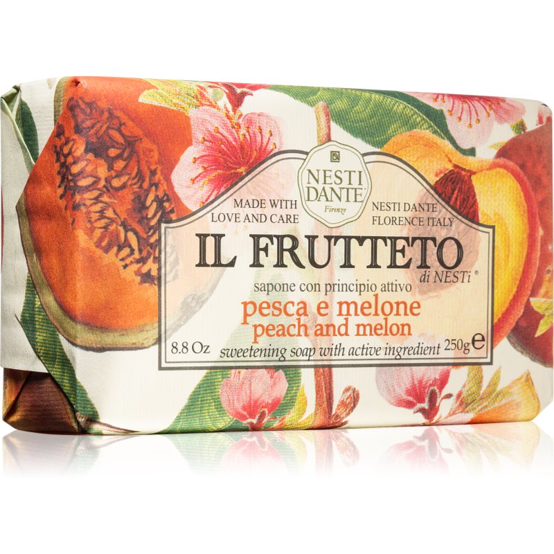 Nesti Dante Il Frutteto Peach and Melon Naturseife 250 g