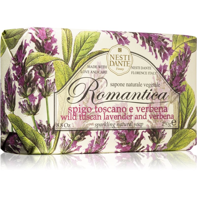 Nesti Dante Romantica Wild Tuscan Lavender And Verbena Natural Soap 250 G