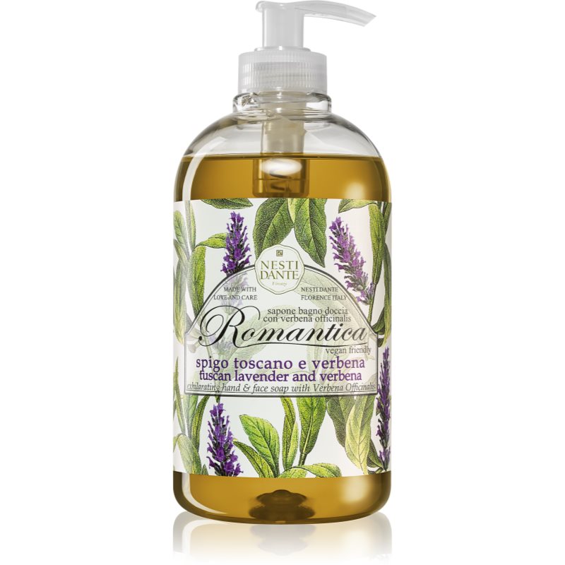 

Nesti Dante Romantica Wild Tuscan Lavender and Verbena рідке мило для рук