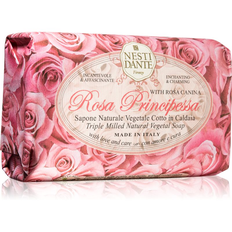 Nesti Dante Rosa Principessa természetes szappan 150 g