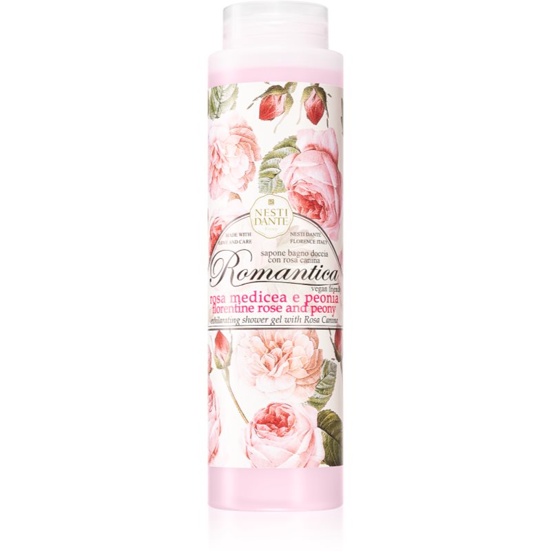 Nesti Dante Romantica Florentine Rose and Peony shower gel and bubble bath 300 ml
