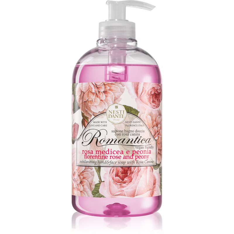 

Nesti Dante Romantica Florentine Rose and Peony рідке мило для рук