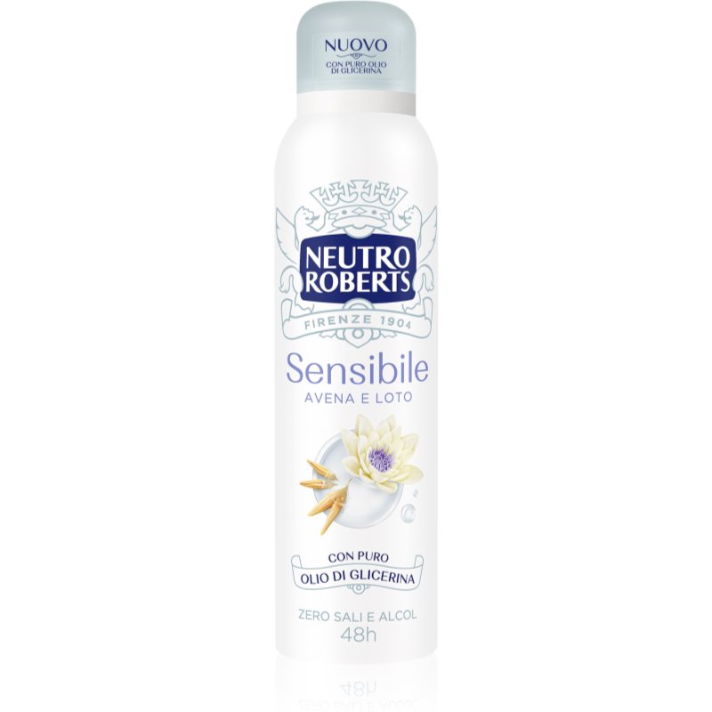 Neutro Roberts Avena e Loto Deodorant Spray mit 48-Stunden Wirkung 150 ml