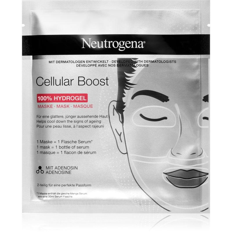 

Neutrogena Cellular Boost інтенсивна гідрогелева маска з розгладжуючим ефектом