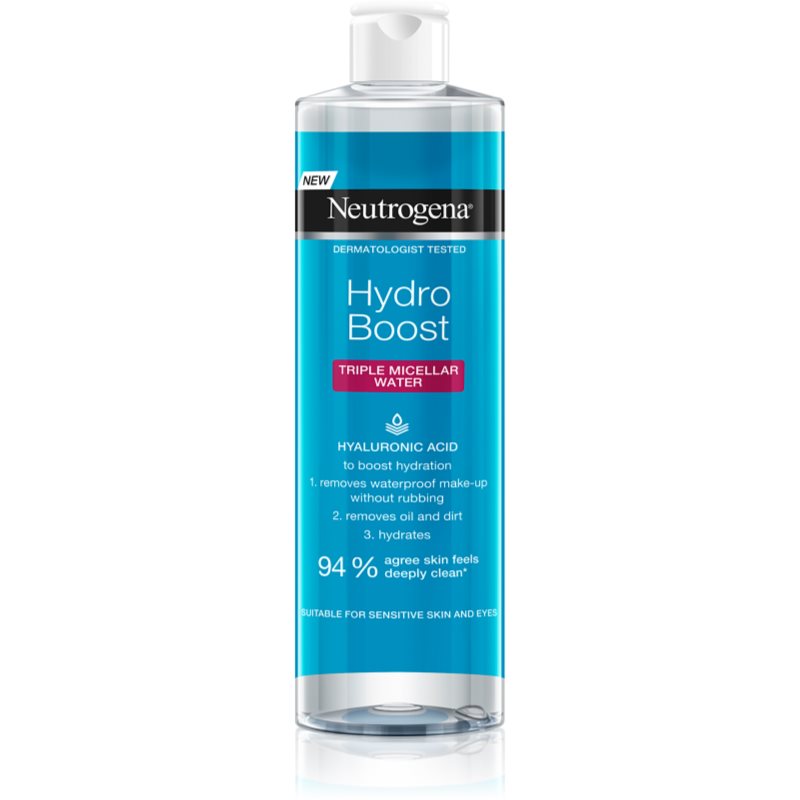 Neutrogena Hydro Boost® міцелярна вода 3 в 1 400 мл