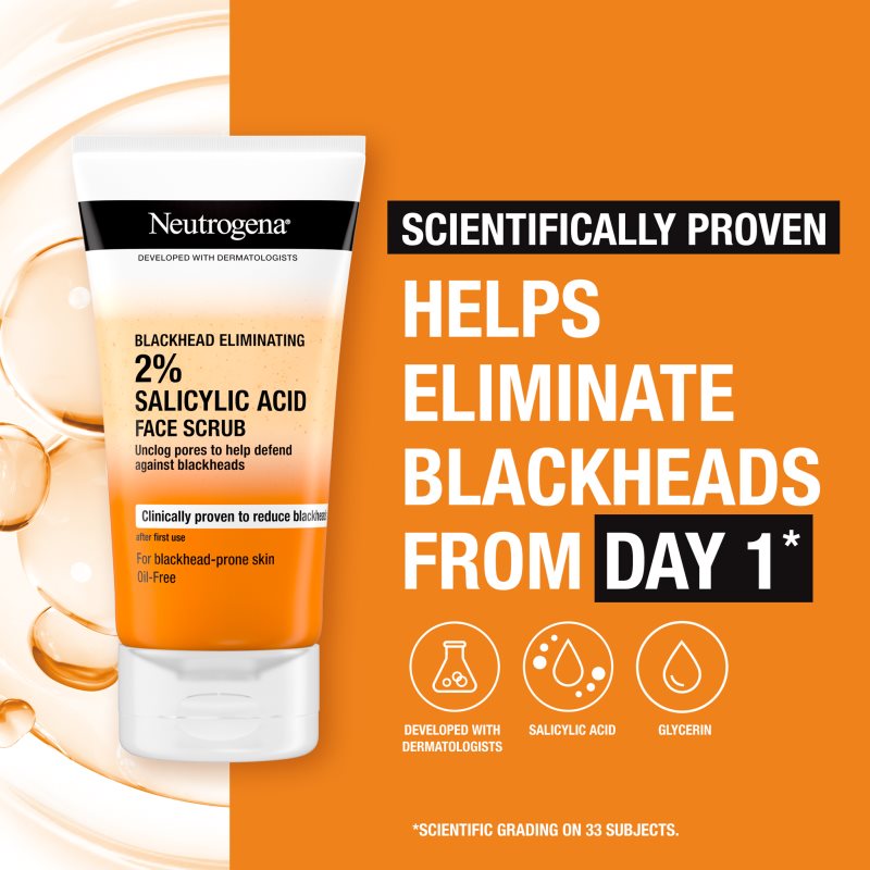 Neutrogena Blackhead Eliminating piling protiv mitesera 150 ml