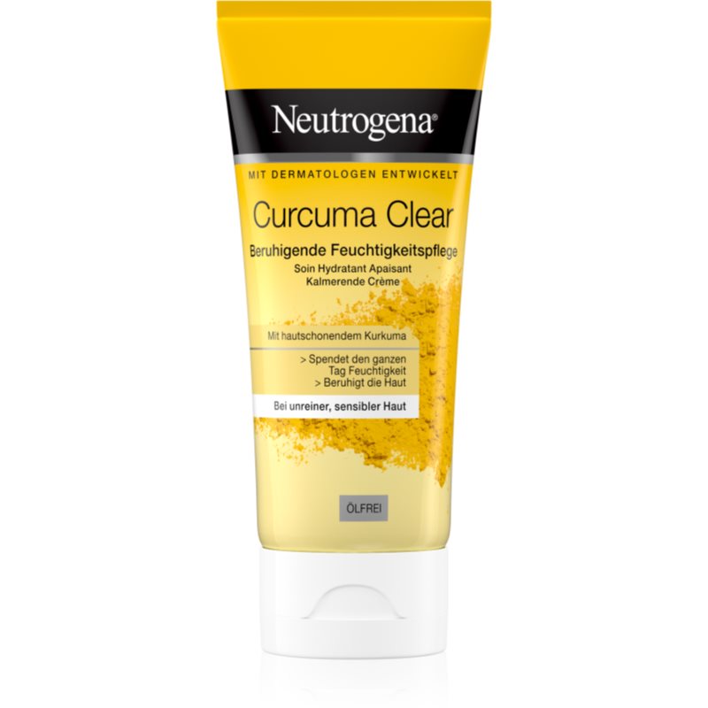 Neutrogena Curcuma Clear зволожуючий крем не містить олії 75 мл
