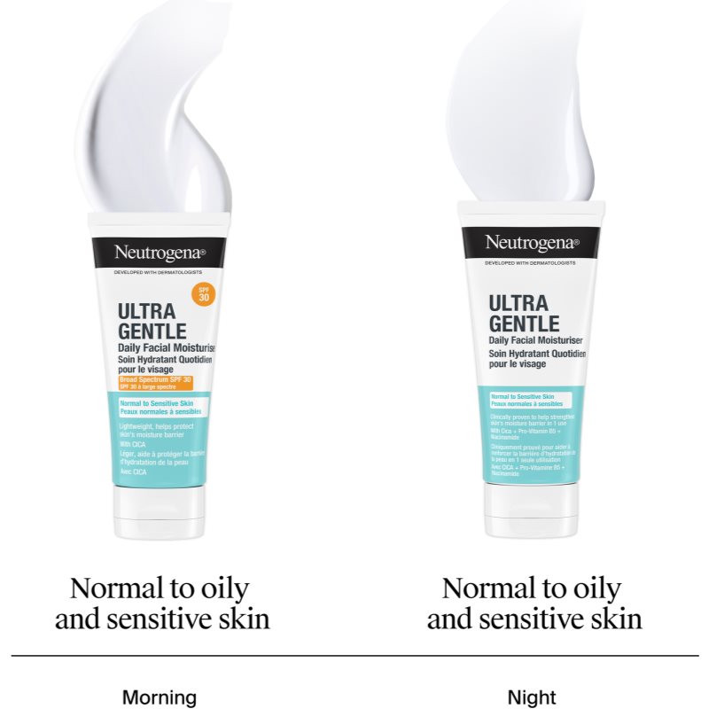 Neutrogena Ultra Gentle Feuchtigkeitscreme SPF 30 100 ml (Bild 7)