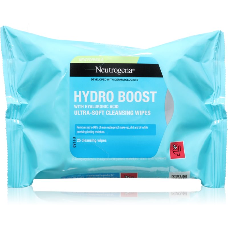 Neutrogena Hydro Boost® Mild renseservietter 25 stk.
