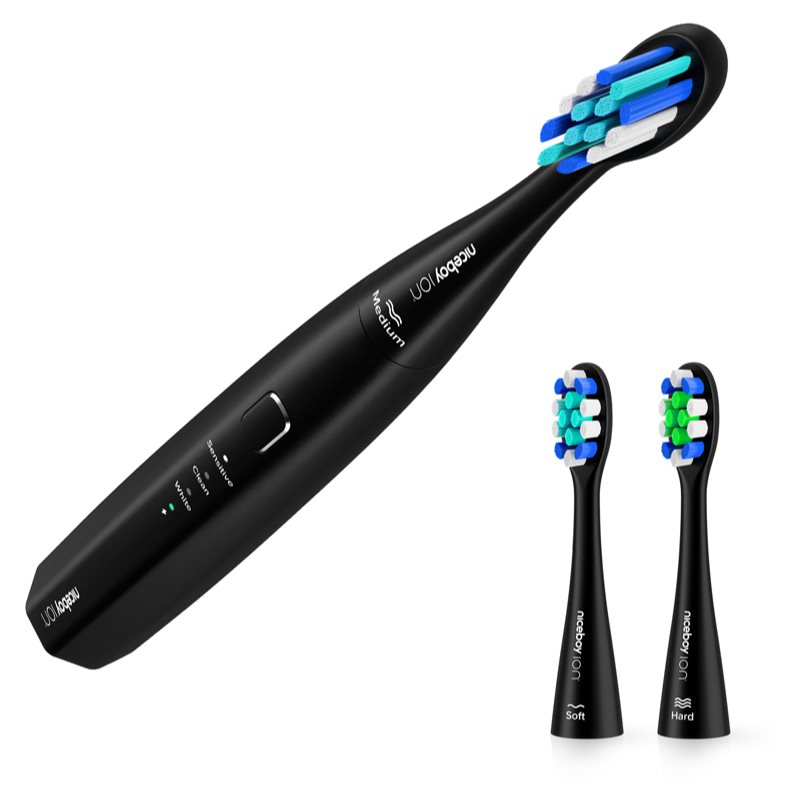 Niceboy ION Sonic Lite Sonic Electric Toothbrush Black 1 Pc