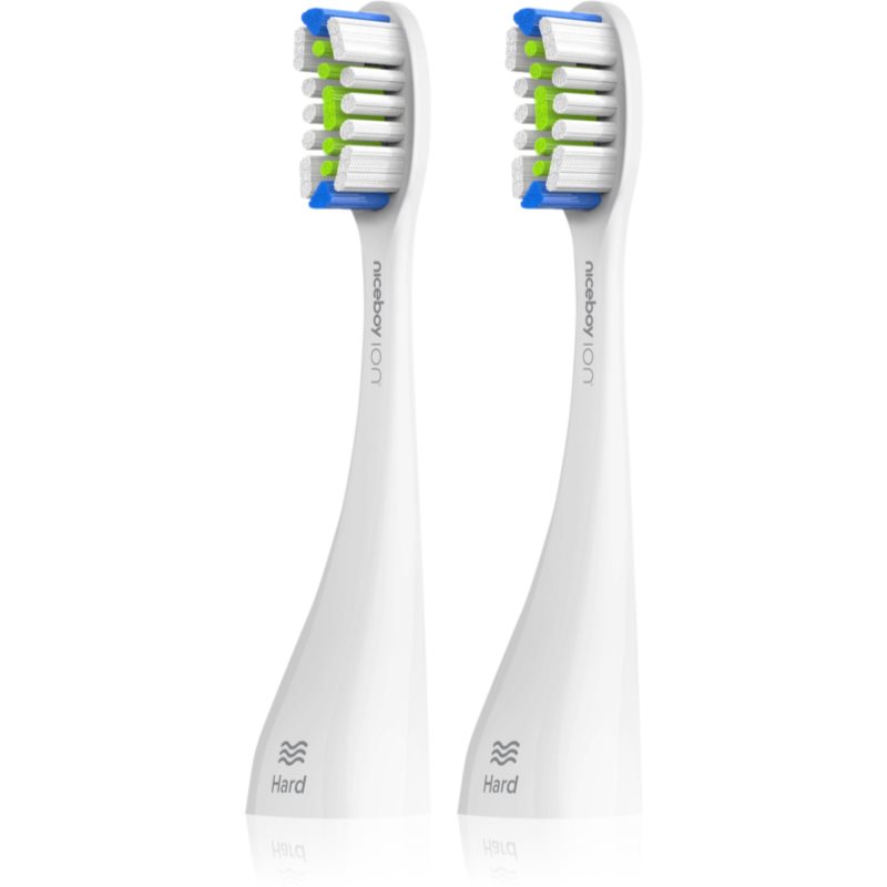Niceboy ION Sonic PRO UV toothbrush náhradné hlavice hard White 2 ks