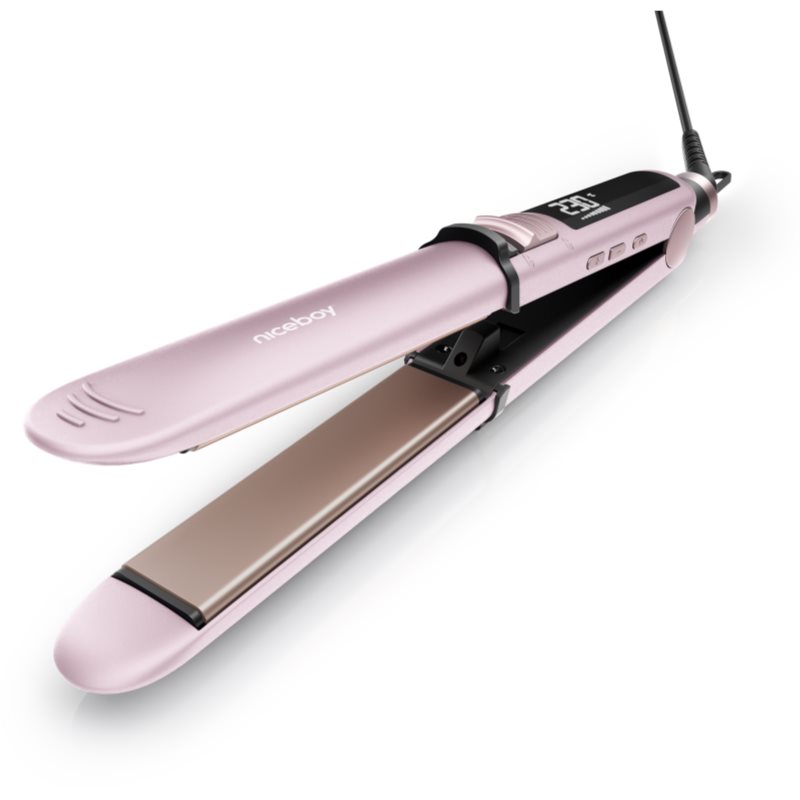 Niceboy AirSilk Pro hair straightener pink 1 pc