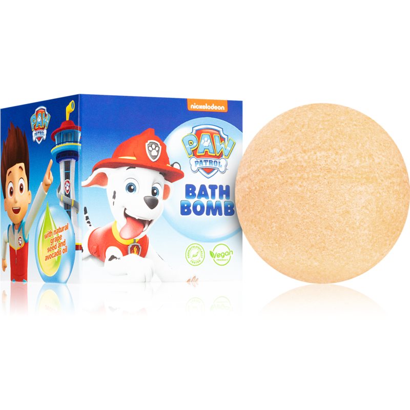 Nickelodeon Paw Patrol Bath Bomb vonios burbulas vaikams Mango 165 g