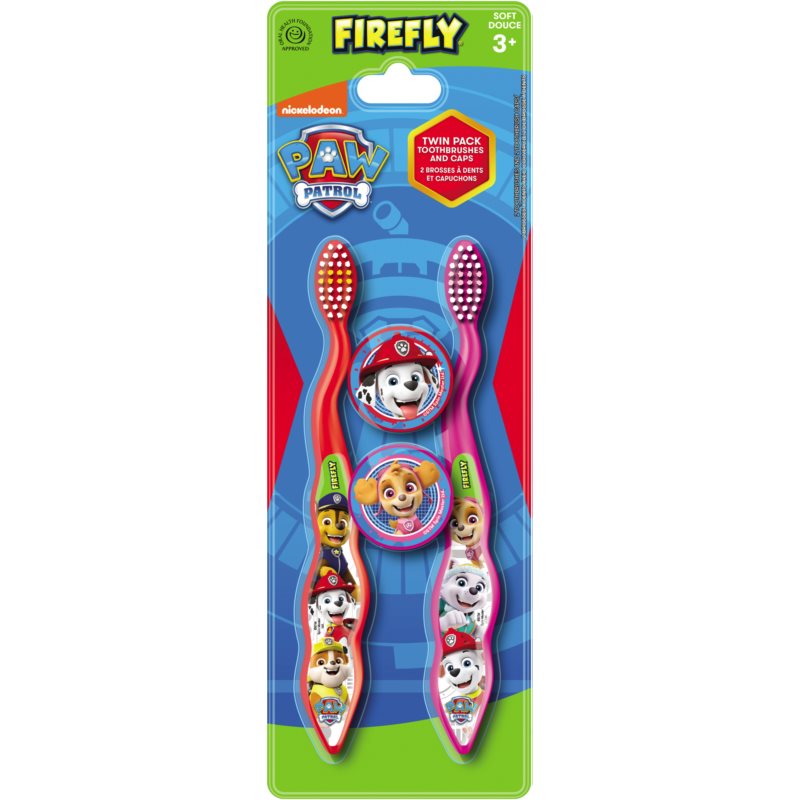 Nickelodeon Paw Patrol Dental Set зубна щітка з футляром для подорожей 2 кс
