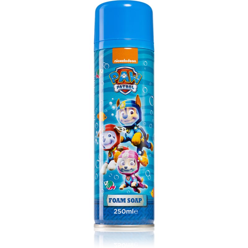 Nickelodeon Paw Patrol Foam Soap pěnové mýdlo na ruce a tělo pro děti 250 ml
