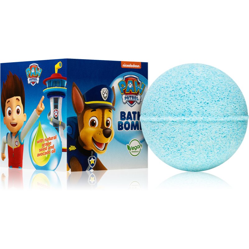 Nickelodeon Paw Patrol Bath Bomb fürdőgolyó gyermekeknek Blackberry - Chase 165 g
